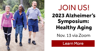 2023 Alzheimer's Symposium: Healthy Aging